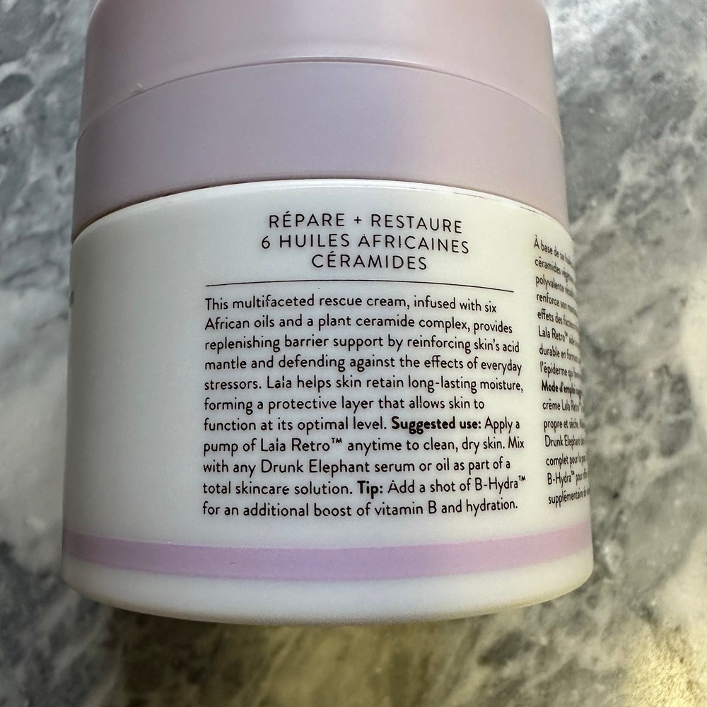 Drunk Elephant Lala Retro Whipped Cream Rescue Moisturizer - Picture 2 of 3